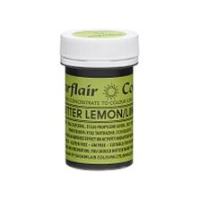 Picture of SUGARFLAIR EDIBLE BITTER LEMON/LIME SPEC. PASTE 25G